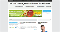 Desktop Screenshot of lavdinegenhjemmeside.dk